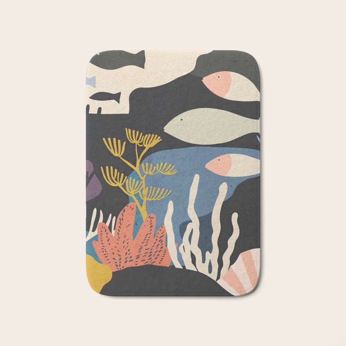 Deep Sea Calm Bath Mat Gallery Image 1