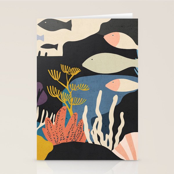 Deep Sea Calm Stationery Card Gallery Image 2