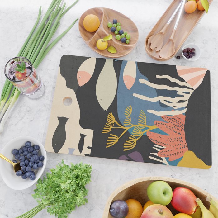 Deep Sea Calm Cutting Board Gallery Image 2