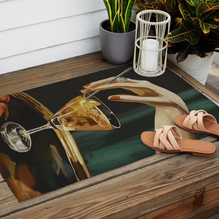 Cocktail 3 Outdoor Rug Gallery Image 2