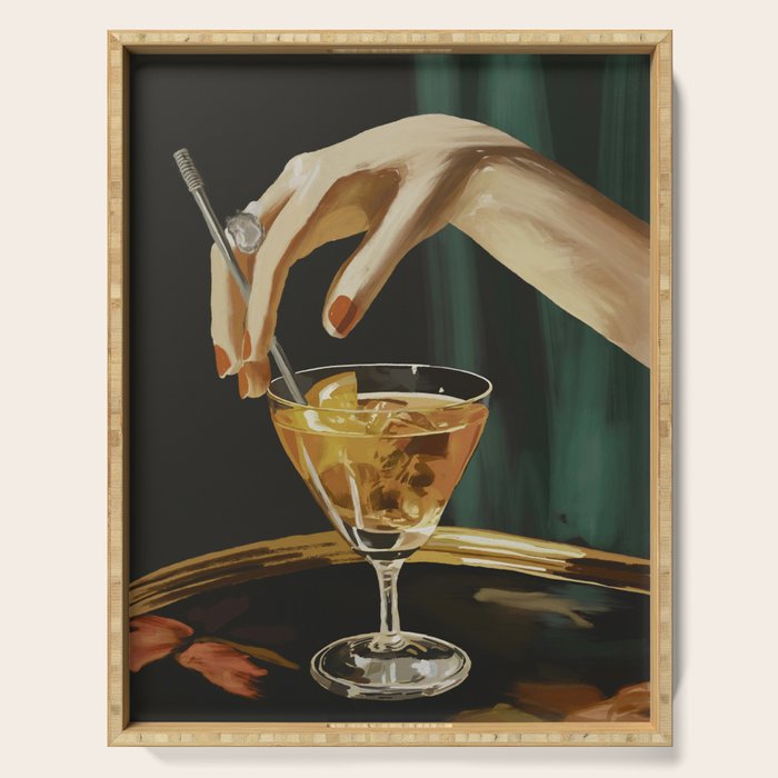 Cocktail 3 Serving Tray Gallery Image 1