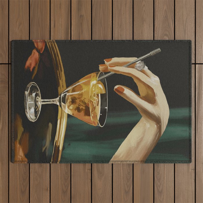Cocktail 3 Outdoor Rug Gallery Image 1
