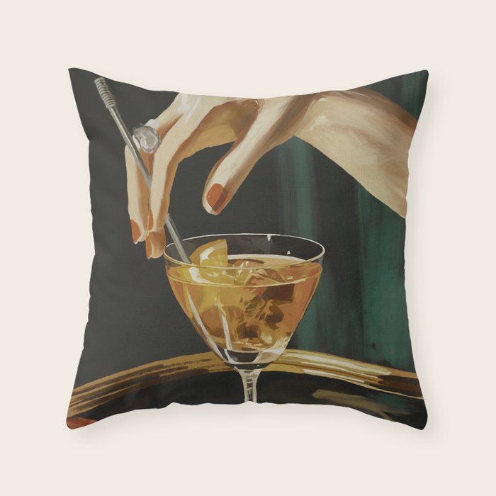 Cocktail 3 Throw Pillow Gallery Image 6