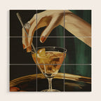 Cocktail 3 Wood Wall Art Gallery Image 1