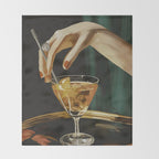 Cocktail 3 Throw Blanket Gallery Image 2