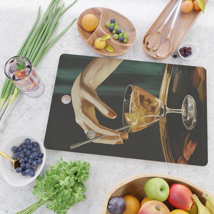 Cocktail 3 Cutting Board Gallery Image 2