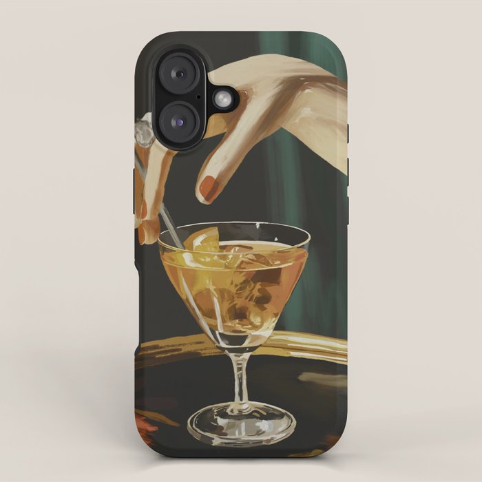 Cocktail 3 iPhone Case Gallery Image 1