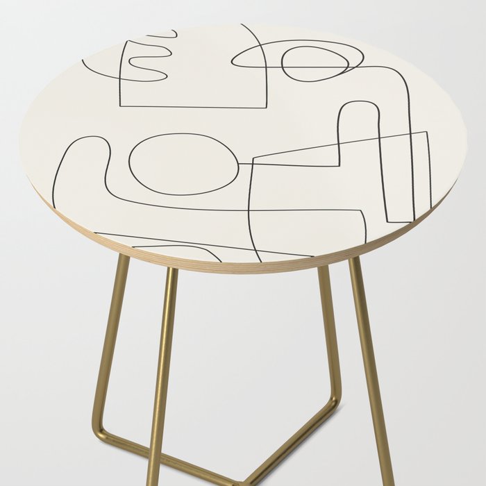 Minimal Abstract Shapes 02 Side Table Gallery Image 2