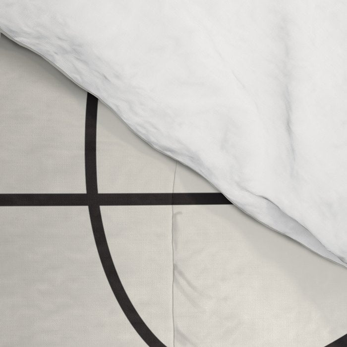 Minimal Abstract Shapes 02 Comforter Gallery Image 4