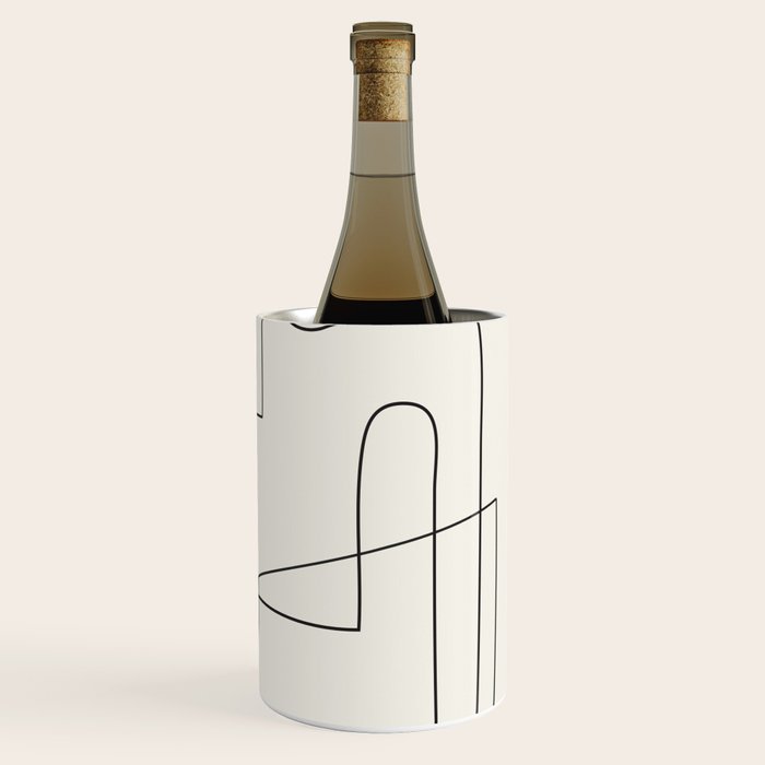 Minimal Abstract Shapes 02 Wine Chiller Gallery Image 3