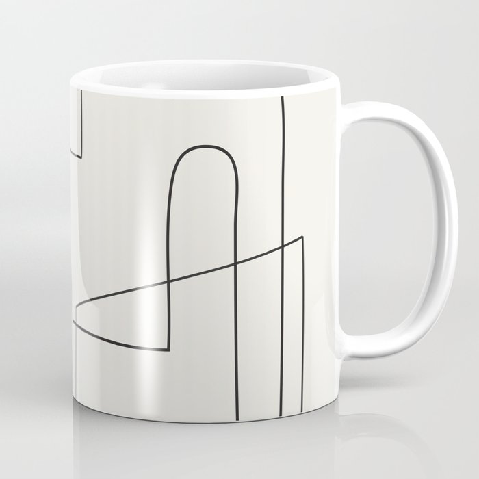 Minimal Abstract Shapes 02 Coffee Mug Gallery Image 1