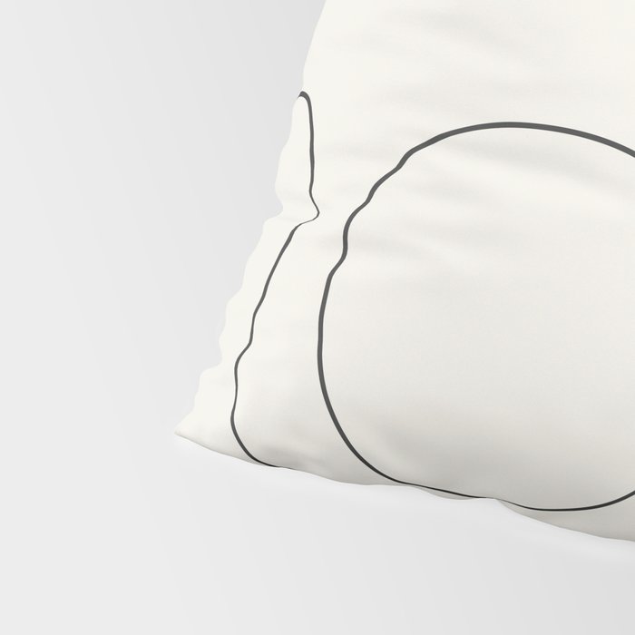Minimal Abstract Shapes 02 Pillow Sham Gallery Image 4