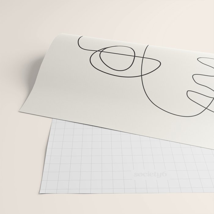 Minimal Abstract Shapes 02 Wrapping Paper Gallery Image 2