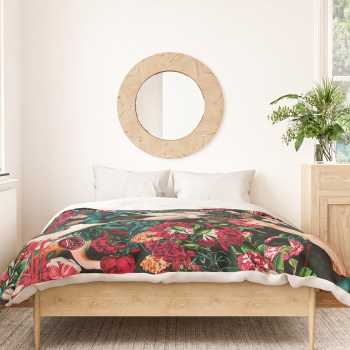 Long Leggend Birds II Duvet Cover Gallery Image 3