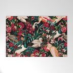 Long Leggend Birds II Welcome Mat Gallery Image 1