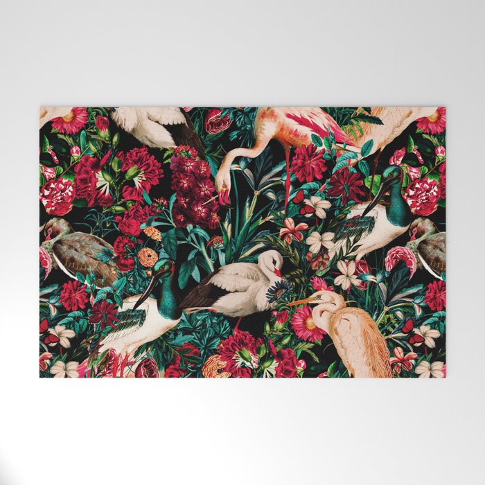 Long Leggend Birds II Welcome Mat Gallery Image 1