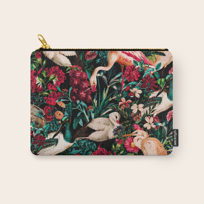 Long Leggend Birds II Carry All Pouch Gallery Image 1
