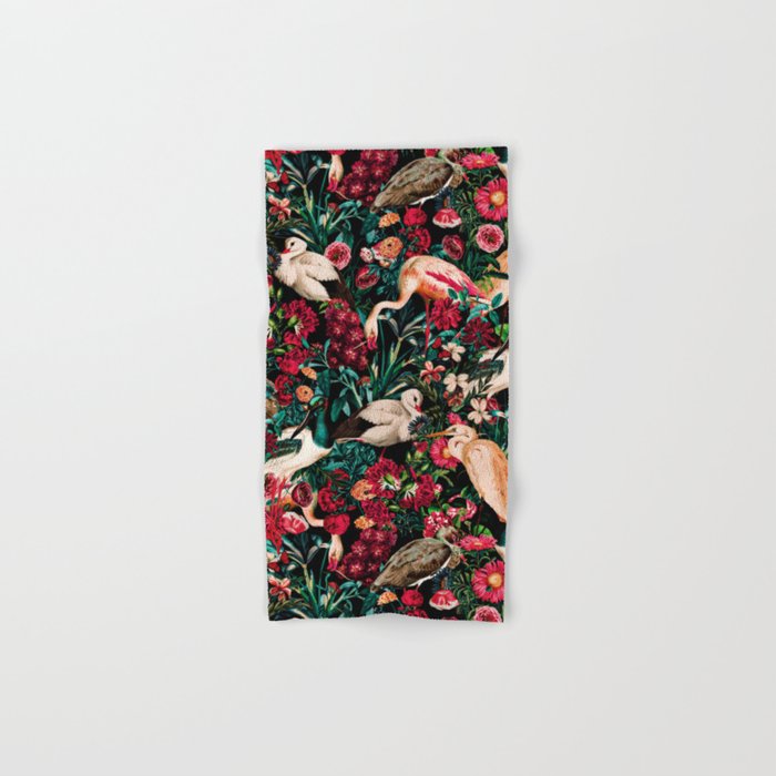 Long Leggend Birds II Bath Towel Gallery Image 1