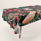 Long Leggend Birds II Tablecloth Gallery Image 1