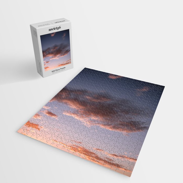 Sky on fire | Pastel Sunset in Playa Grande Costa Rica | Travel print  Jigsaw Puzzle Gallery Image 2