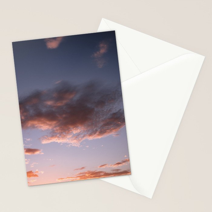 Sky on fire | Pastel Sunset in Playa Grande Costa Rica | Travel print  Stationery Card Gallery Image 2