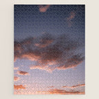 Sky on fire | Pastel Sunset in Playa Grande Costa Rica | Travel print  Jigsaw Puzzle Gallery Image 1