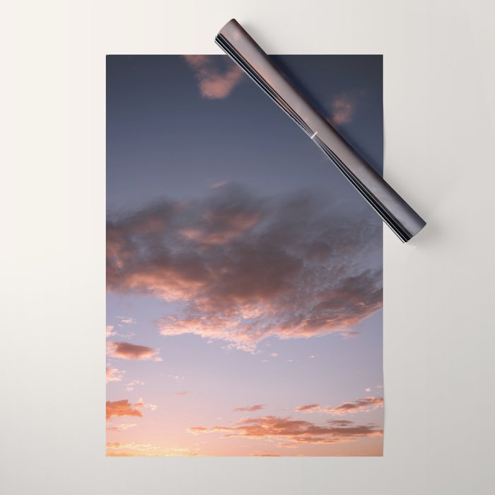 Sky on fire | Pastel Sunset in Playa Grande Costa Rica | Travel print  Wrapping Paper Gallery Image 1