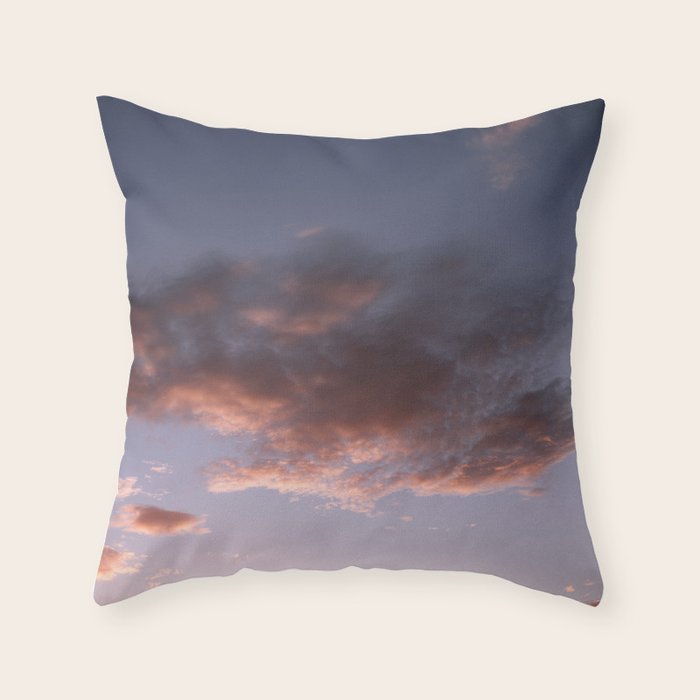 Sky on fire | Pastel Sunset in Playa Grande Costa Rica | Travel print  Throw Pillow Gallery Image 6