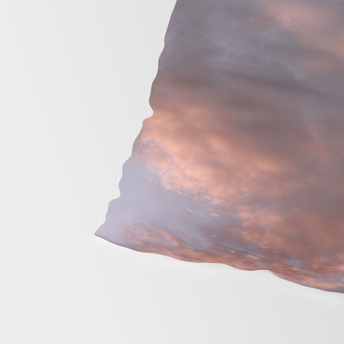 Sky on fire | Pastel Sunset in Playa Grande Costa Rica | Travel print  Pillow Sham Gallery Image 4