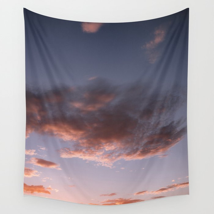 Sky on fire | Pastel Sunset in Playa Grande Costa Rica | Travel print  Wall Tapestry Gallery Image 1