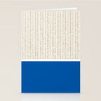 Sand Blue Stationery Card Gallery Image 2