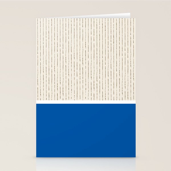 Sand Blue Stationery Card Gallery Image 2