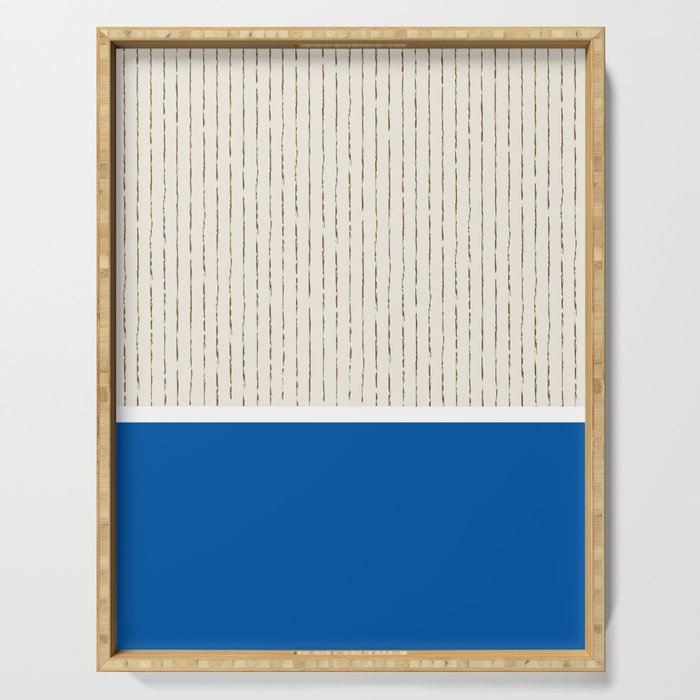 Sand Blue Serving Tray Gallery Image 1