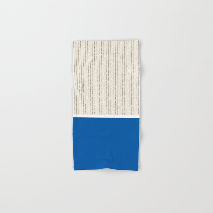 Sand Blue Bath Towel Gallery Image 1