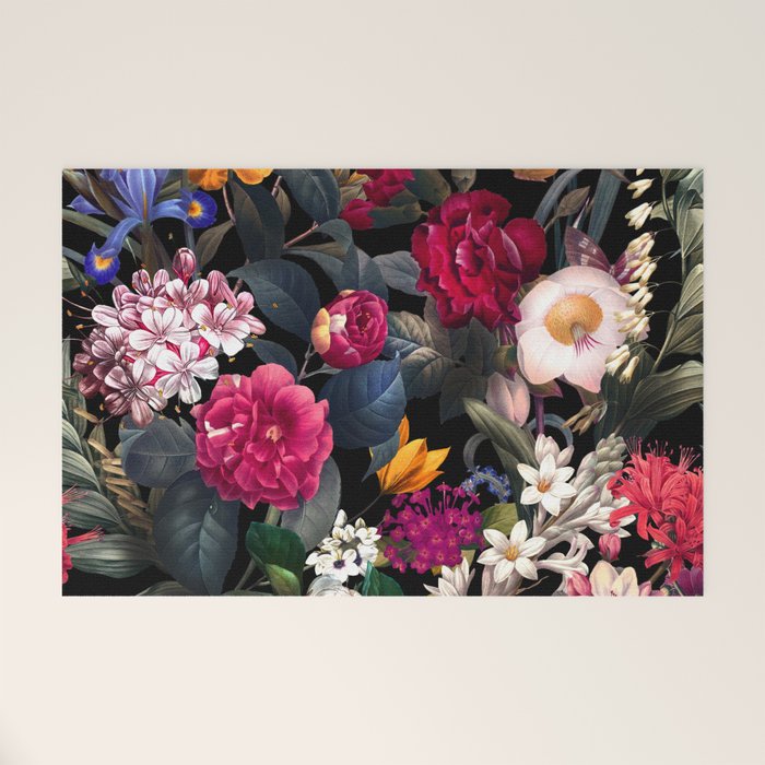 Floral Spice II - Night Welcome Mat Gallery Image 1