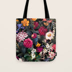 Floral Spice II - Night Tote Bag Gallery Image 1