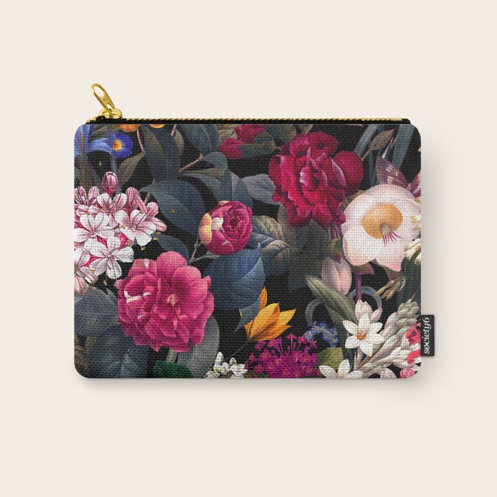 Floral Spice II - Night Carry All Pouch Gallery Image 1