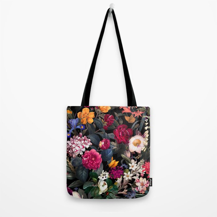 Floral Spice II - Night Tote Bag Gallery Image 2