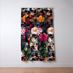 Floral Spice II - Night Window Curtain Gallery Image 3