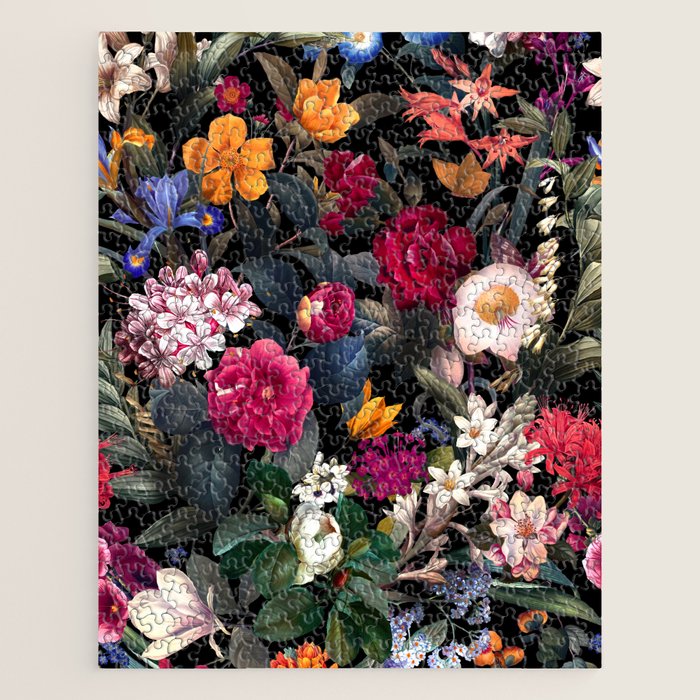 Floral Spice II - Night Jigsaw Puzzle Gallery Image 1