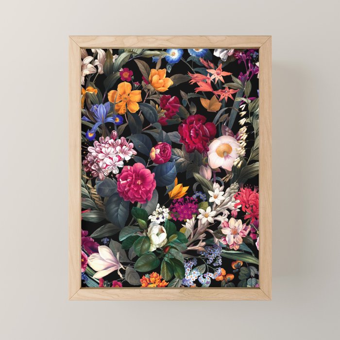 Floral Spice II - Night Mini Art Print Gallery Image 1