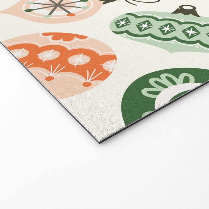 Vintage Ornaments Welcome Mat Gallery Image 2