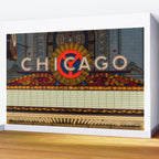 Glowing Chicago Wall Mural Gallery Image 2
