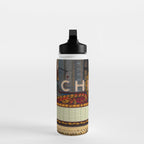 Glowing Chicago Water Bottle Gallery Image 3
