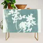 botanical reminiscences 1 aqua Credenza Gallery Image 1