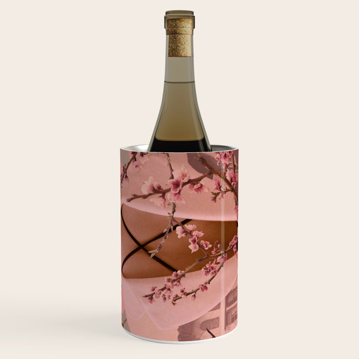Peach Blossoms of Veria Wine Chiller Gallery Image 3