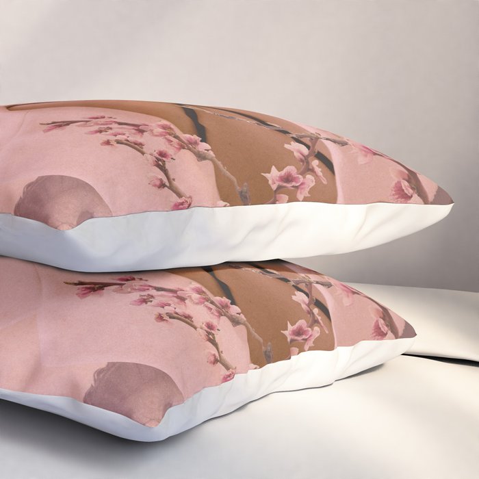 Peach Blossoms of Veria Pillow Sham Gallery Image 3