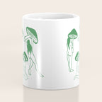 Mushroom Ladies Line Art Coffee Mug Gallery Image 4