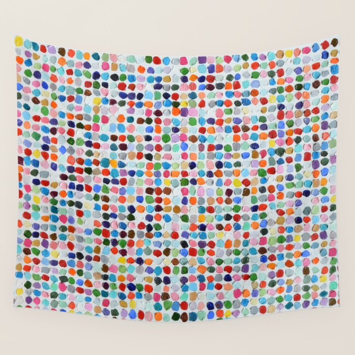 Colossal Polka Daubs Wall Tapestry Gallery Image 1