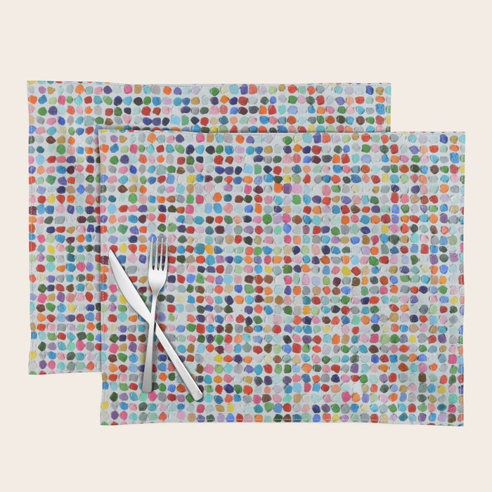 Colossal Polka Daubs Placemat Gallery Image 1